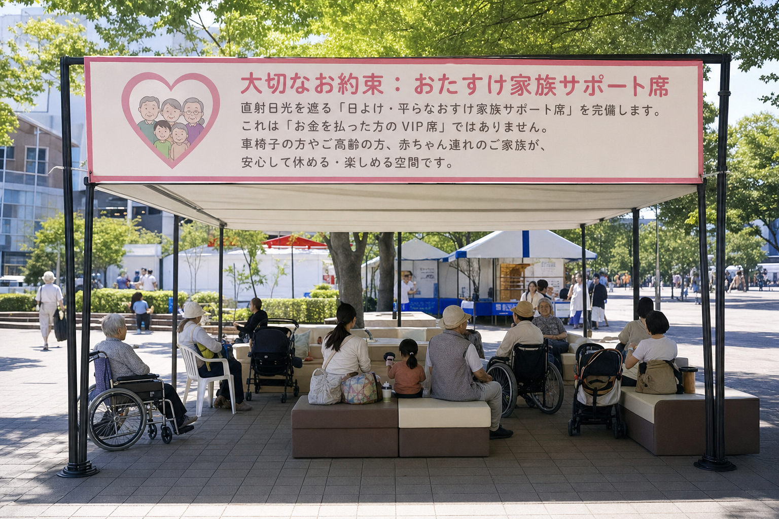 おたすけ家族サポート席